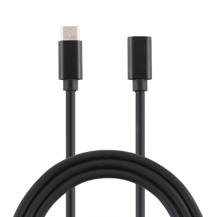 Type-C / USB-C Male to Female Power Adapter Charger Cable, Length: 1m