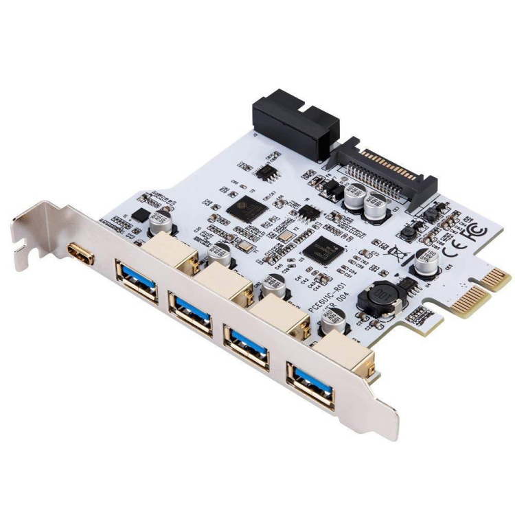 USB3.0 Type-C / USB-C Front Riser Card Dual Core Desktop Computer Motherboard