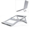 Aluminum Alloy Cooling Holder Desktop Portable Simple Laptop Bracket, Two-stage Support, Size: 21x26cm