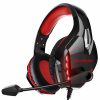 Soulbytes S11 USB + 3.5mm 4 Pin Adjustable LED Light Gaming Headset with Mic
