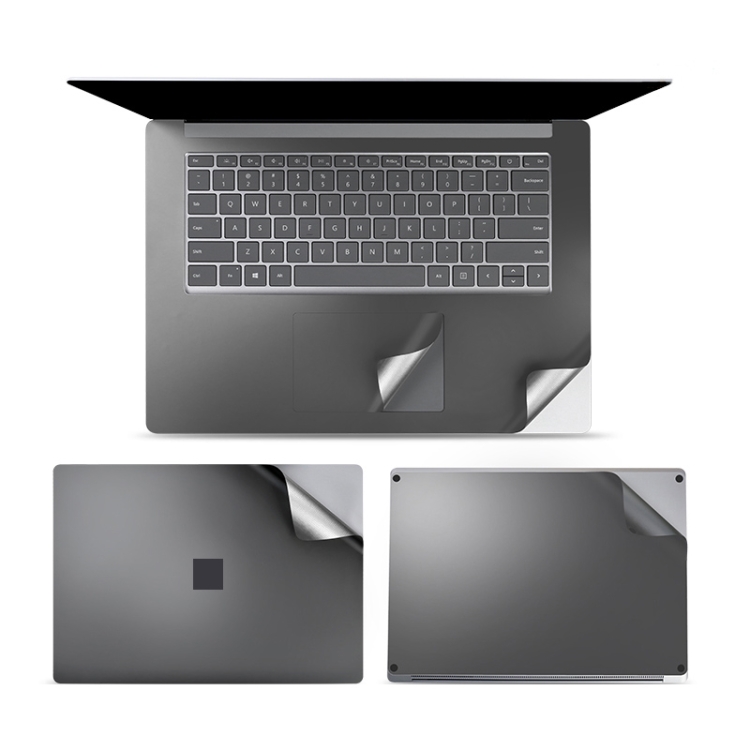 4 in 1 Notebook Shell Protective Film Sticker Set for Microsoft Surface Laptop 3 15 inch
