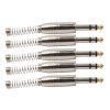 5 PCS 6.35mm Metal Audio Plug Stereo Microphone Cord Plug