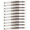 10 PCS 6.35mm Metal Audio Plug Stereo Microphone Cord Plug