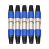 5 Pairs Metal Female Male XLR 3 Pin Jack Socket Plug Audio Connector
