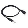3.5mm Male to Micro USB Male Audio AUX Cable, Length: about 40cm