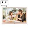 HSD1303 13.3 inch LED 1280x800 High Resolution Display Digital Photo Frame with Holder and Remote Control, Support SD / MMC / MS Card / USB Port, UK Plug(Gold)
