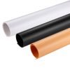 3 PCS PULUZ Photography Background PVC Paper Kits for Studio Tent Box, 3 Colors (Black, White,Yellow), Size: 120cm x 60cm