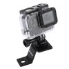 PULUZ Aluminum Alloy Motorcycle Fixed Holder Mount with Tripod Adapter & Screw for GoPro Hero12 Black / Hero11 /10 /9 /8 /7 /6 /5, Insta360 Ace / Ace Pro, DJI Osmo Action 4 and Other Action Cameras