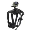 PULUZ Hound Dog Fetch Harness Adjustable Chest Strap Mount for GoPro Hero12 Black / Hero11 /10 /9 /8 /7 /6 /5, Insta360 Ace / Ace Pro, DJI Osmo Action 4 and Other Action Cameras
