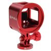 PULUZ Housing Shell CNC Aluminum Alloy Protective Cage Kit with Metal Wrench & Lens Cap & Screw & Tripod Adapter for GoPro HERO5 Session /HERO4 Session /HERO Session
