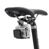 PULUZ Aluminium Alloy Bike Seat Cushion Mount for for GoPro Hero12 Black / Hero11 /10 /9 /8 /7 /6 /5, Insta360 Ace / Ace Pro, DJI Osmo Action 4 and Other Action Cameras