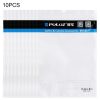 10 PCS PULUZ 25.8cm x 18cm Hang Hole Clear Front White Pearl Jewelry Zip Lock Packaging Bag (Size: L)