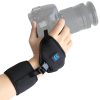 PULUZ Soft Neoprene Hand Grip Wrist Strap with 1/4 inch Screw Plastic Plate for SLR / DSLR Cameras