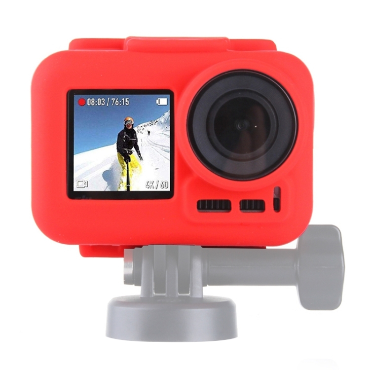 PULUZ Silicone Protective Case for DJI Osmo Action with Frame