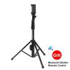 PULUZ Shutter Remote Selfie Stick Tripod Mount Holder for Vlogging Live Broadcast