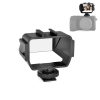 PULUZ Camera Vlog Selfie Flip Screen with Cold Shoe Mount Adapter for Mirrorless Camera