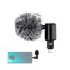 PULUZ USB-C / Type-C Jack Mobile Phone Omnidirectional Condenser Adjustable Microphone, Not for Samsung Series Phones
