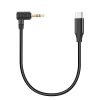 PULUZ 3.5mm TRS Male to Type-C / USB-C Male Live Microphone Audio Adapter Cable for PU3153 / PU3154