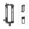 For Insta360 X3 PULUZ Metal Protective Cage Rig Housing Frame with Expand Cold Shoe Base & Tripod Adapter