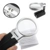 Multifunction 3X Handheld & Hands Free Magnifier with 2 LED Lights