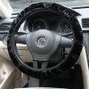 Universal Premium Soft Short Plush Winter Car Steering Wheel Cover, Outer Diameter: About 25-35cm