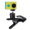 360 Degree Rotation Backpack Hat Clip Fast Clamp Mount for Xiaomi Yi Sport Camera
