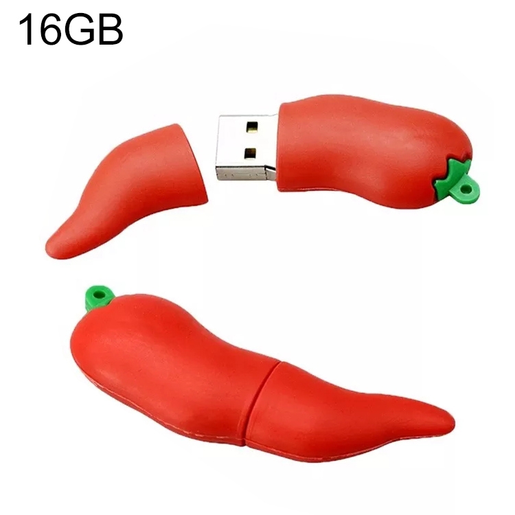Hot Pepper Shape 16GB USB Flash Disk