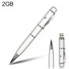 3 in 1 Laser Pen Style USB Flash Disk, Silver (2GB)