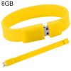 8GB Silicon Bracelets USB 2.0 Flash Disk