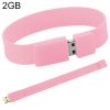 2GB Silicon Bracelets USB 2.0 Flash Disk
