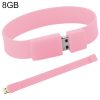 8GB Silicon Bracelets USB 2.0 Flash Disk