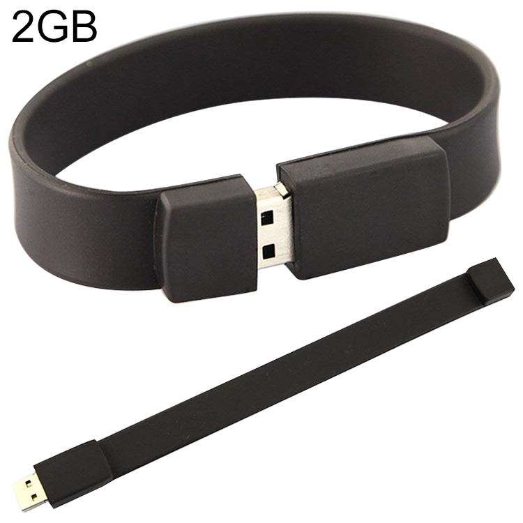 2GB Silicon Bracelets USB 2.0 Flash Disk