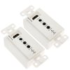 HDMI Single Cat5e / 6 50 Meters Wall Plate Extender (EU Plug)