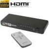Full HD 1080P 5 Ports HDMI Switch with Remote Control & LED Indicator