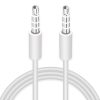 AUX Cable, 3.5mm Male Mini Plug Stereo Audio Cable for iPhone / iPad / iPod / MP3 , Length: 1m