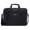 15.6 inch Portable One Shoulder Waterproof Nylon Laptop Bag, Black (301#)