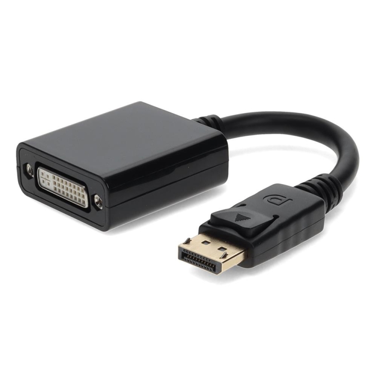 Display Port Male to DVI 24+1 Female Adapter Cable, Length: 20cm