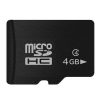 4GB High Speed Class 10 Micro SD(TF) Memory Card from Taiwan, Write: 8mb/s, Read: 12mb/s (100% Real Capacity)