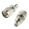 Coaxial SMA Female to Mini UHF Male Adapter