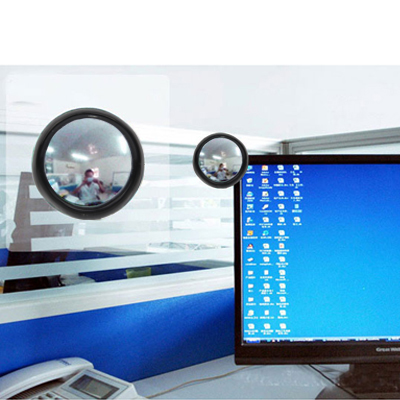 Computer Rearview Convex Glasses Rear View Mirror (Random Color Delivery)
