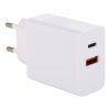24W PD + QC3.0 Fast Charger Power Adapter Plug Adapter EU Plug
