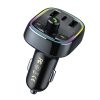 WK WP-C39 USB+USB-C/Type-C MP3 Bluetooth Car Fast Charger