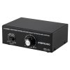 B051 2 Input And 1 Output Power Amplifier And Speaker Selection Switcher Output With Volume Adjustment 2 Power Amplifiers Audio Switcher Switch Distribution Comparator