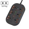 T21 PD3.0 + QC3.0 Multi Hole Row Plug 3000W High Power Socket, US Plug