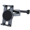 A081+X159 Car Backseat Headrest Tablet Bracket Long Arm Collapsible Mount