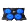 S400 Four Cooling Fans Foldable Adjustable Gaming Laptop Desktop Holder