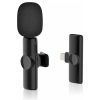 Bluetooth Mini Microphone Wireless Lavalier Noise Reduction Microphone for iPhone / iPad, with 8 Pin Receiver