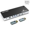 Wavlink UTD21H 60W Host Charging Thunderbolt 3 Docking Station 4K Dual Display 11 in 1 Ports