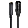 JUNSUNMAY Speaker Audio Amplifier Connection Cable, Length: 50cm