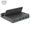 WAVLINK WL-UHP3D01 Portable Type-C Cell Phone Docking Station Multi-Port USB HUB Adapter